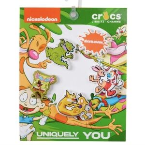 (New) Crocs Nickelodeon Jibbitz Set